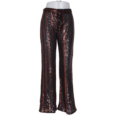 Broek (Zwart, Oranje, Meerkleurig) van Zara Elastaan, Polyester