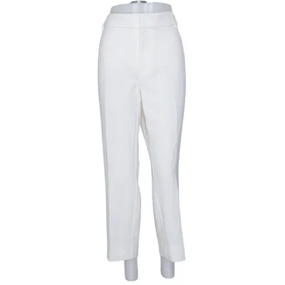 Suit pants (White) from My Essential Wardrobe Elastane, Recycled polyester