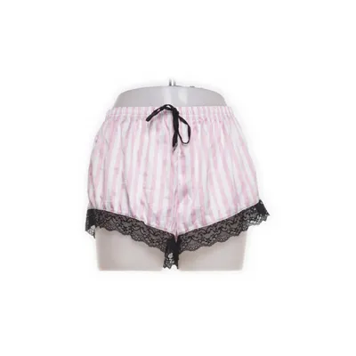 Pyjamasshorts (Rosa, Vit, Svart) från Censored Elastan, Polyester