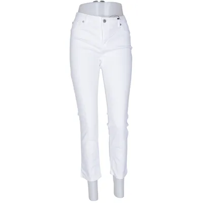 Jean (Blanc) de Lascana Coton, Élasthane, Polyester
