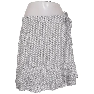 Omlottkjol (Vit, Svart) från Ane Mone Polyester, Viskos