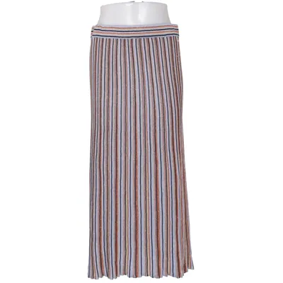 Maxi nederdel (Blå, Brun, Flerfarvet) fra Relish Viscose