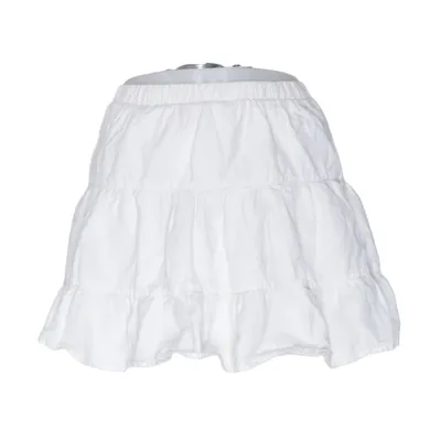 Jupe (Blanc) de Bershka Coton, Lin
