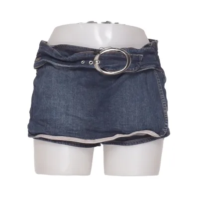Jeansnederdel (Blå) fra BDG by Urban Outfitters Elastan, Genanvendt bomuld