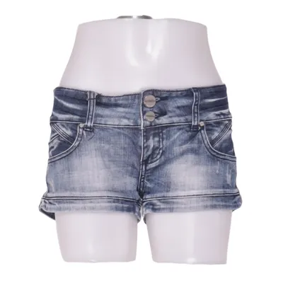 Jeans Shorts (Blau) von Tally Weijl Baumwolle, Elasthan