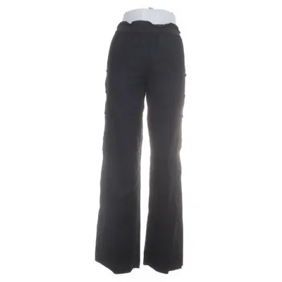 Broek (Zwart) van Les Coyotes de Paris Wol, Polyester, Viscose
