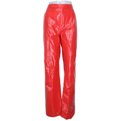 Pantalon (Rouge) de Norr Polyuréthane, Viscose