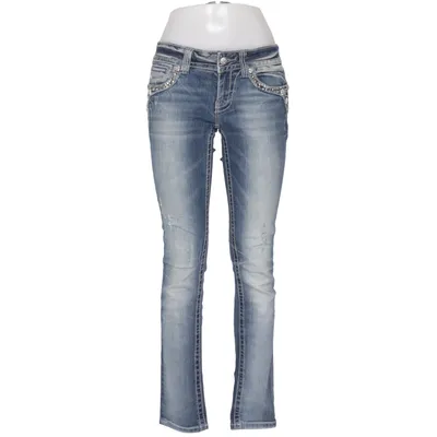 Jeans (Blue) from Miss Me Cotton, Elastane, Polyester