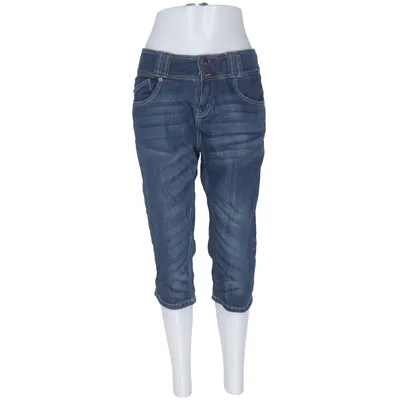 Driekwart broek (Blauw) van Sariana Katoen