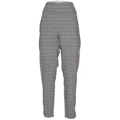 Byxor (Grå, Svart) från XLNT by KappAhl Elastan, Polyester, Viskos