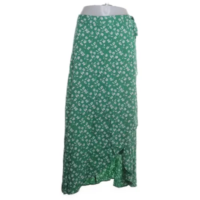 Wrap skirt (Green, White) from Miss Milla Viscose
