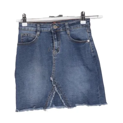 Denim skirt (Blue) from Denim Stories Cotton, Elastane, Polyester