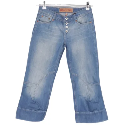 Spijkerbroek (Blauw) van Freeman Porter Katoen