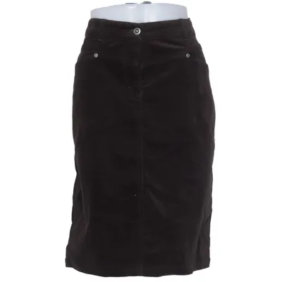 Skirt (Brown) from Mayfair Cotton, Elastane