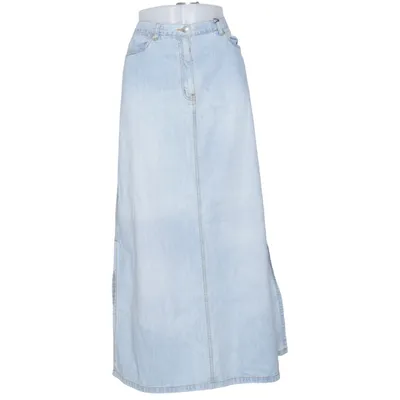 Denim skirt (Blue) from Isolina S Cotton