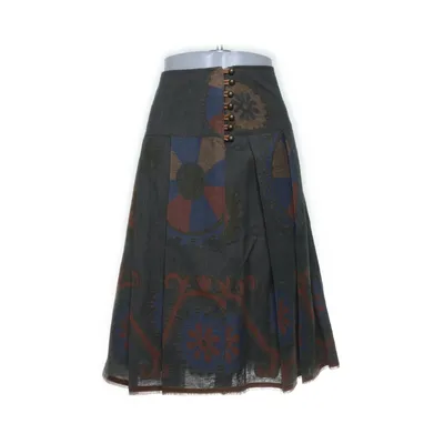 Kjol (Blå, Brun, Flerfärgad) från Meindl Bomull, Ull, Viskos