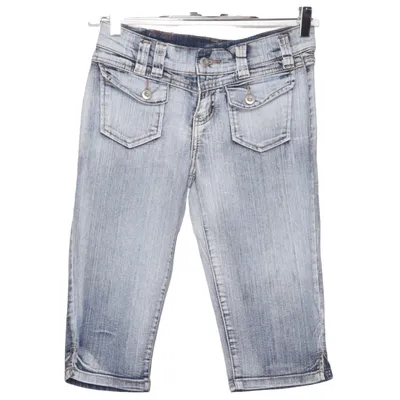 Denim shorts (Blue) from Crazy World Cotton, Elastane