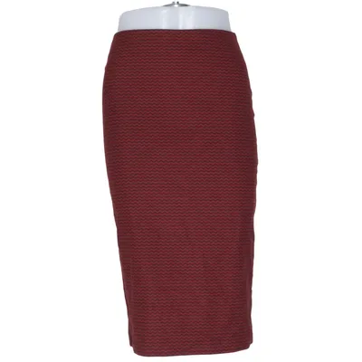 Rok (Rood, Zwart) van Sisley Elastaan, Polyester, Viscose