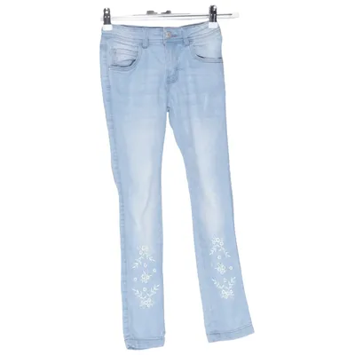 Jeans (Blau) von Dopo Dopo Girls Baumwolle, Elasthan, Polyester