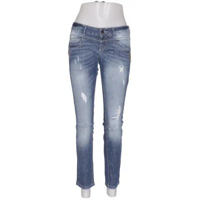 Spijkerbroek (Blauw) van Bershka Denim Collection Katoen, Elastaan