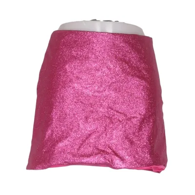 Skirt (Pink Glitter Mini Skirt) from NLY Trend Polyester