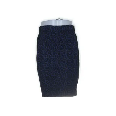 Pennkjol (Blå, Svart) från Banana Republic Bomull, Elastan, Viskos