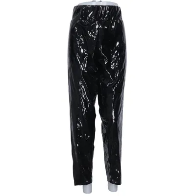 Vinyl broek (Zwart) van Blush by Zizzi Polyester