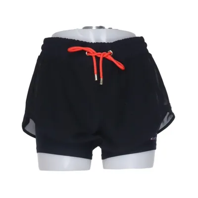 Sports shorts (Black) from P.E Nation Elastane, Recycled polyester