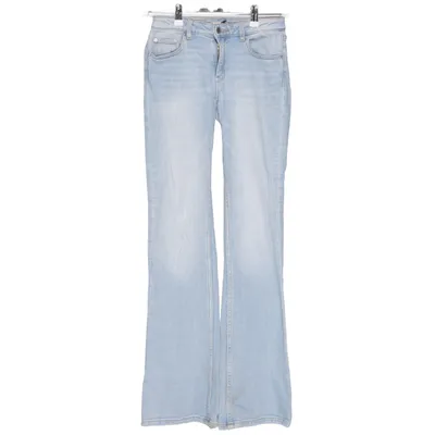 Jeans (Blå) från Gina Tricot Bomull, Elastan