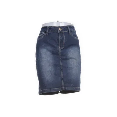 Jupe en jean (Bleu) de Miss Sporty Coton, Élasthane