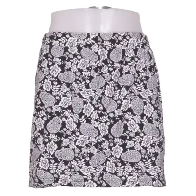 Nederdel (Sort, Hvid) fra Neu Style Bomuld, Elastan