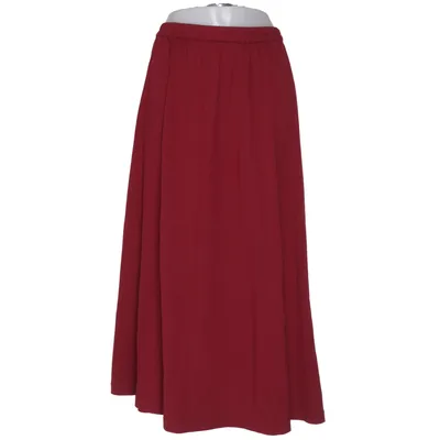 Långkjol (Röd) från Basics Bomull, Polyester