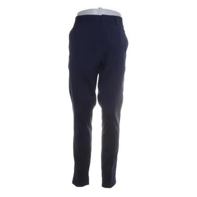 Kostuumbroek (Blauw) van H&M Man Polyester, Viscose, Elastaan, Katoen