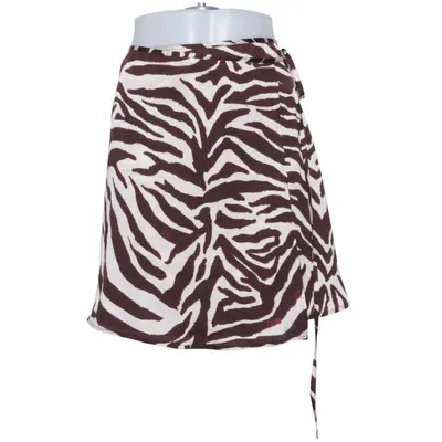 Rok (Bruin, Wit) van Retro & Icone Polyester
