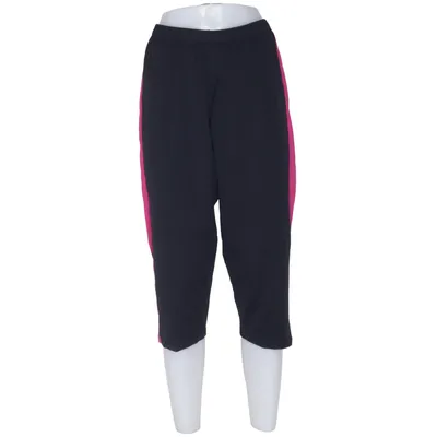 Træningsleggings (Sort, Pink) fra Qneel Elastan, Polyamid
