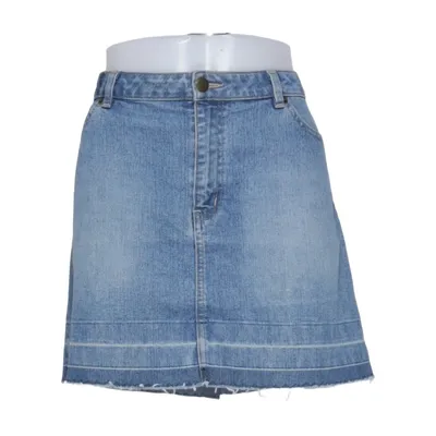 Spijkerrok (Blauw) van Miss Ewing Katoen, Elastaan, Polyester