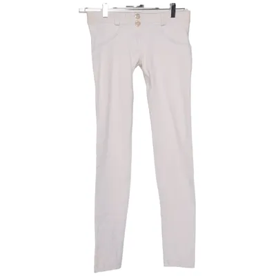 Pants (Beige) from Freddy WR.UP Cotton, Elastane
