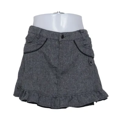 Nederdel (Grå) fra Mademoiselle Akryl, Polyamid, Polyester, Viscose, Uld