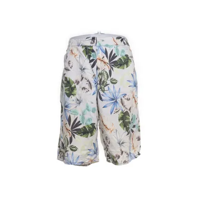 Shorts (White, Multicolored) from Atelier Gardeur Cotton, Elastane