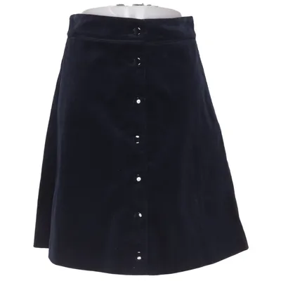 Jupe (Bleu) de Just Coton, Élasthane, Polyester