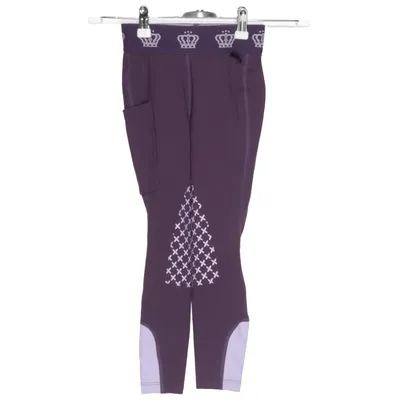 Ridbyxor (Lila) från HKM Sports Equipment Elastan, Polyester
