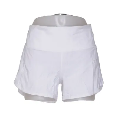 Trainingsshorts (Wit) van Lululemon Elastaan, Polyamide