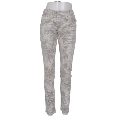 Jeans (Grå, Flerfärgad) från Please Bomull, Elastan