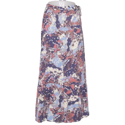 Jupe portefeuille (Bleu, Multicolore) de Soaked in Luxury Viscose