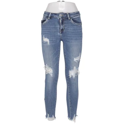 Jeans (Blue) from My Tina's Cotton, Elastane, Polyester