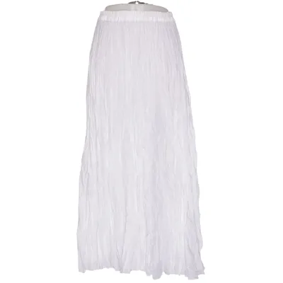 Långkjol (Vit) från Kelly Polyester