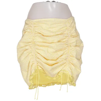 Kjol (Gul, Vit) från For Love & Lemons Bomull, Elastan, Polyester