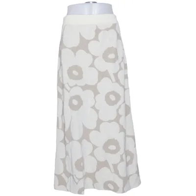 Långkjol (Beige, Vit) från Marimekko Bomull, Linne, Polyamid