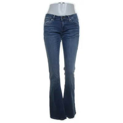 Jeans (Blå) från Zara Bomull, Elastan