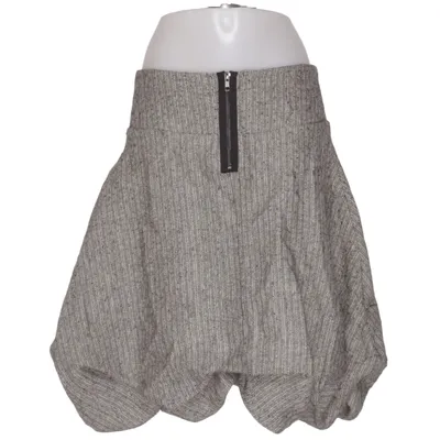 Kjol (Grå) från Nör Akryl, Bomull, Polyester, Ull